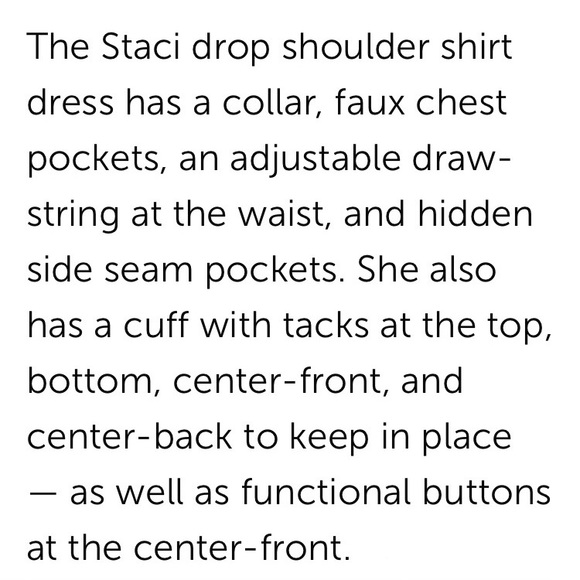 LuLaRoe Stacie Blue Stripes Shirt Dress 2XL NWOT - Picture 12 of 12